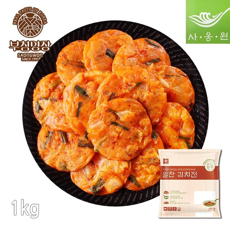 사옹원 알찬김치전, 1kg, 1개