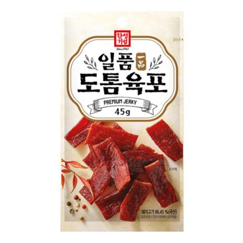 기타 한성기업 일품 도톰육포 45g x 4봉, 2개