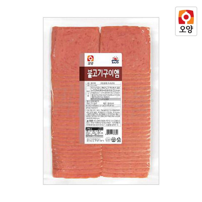 사조 슬라이스 불고기구이햄 1kg+1kg 햄, 1kg, 2개