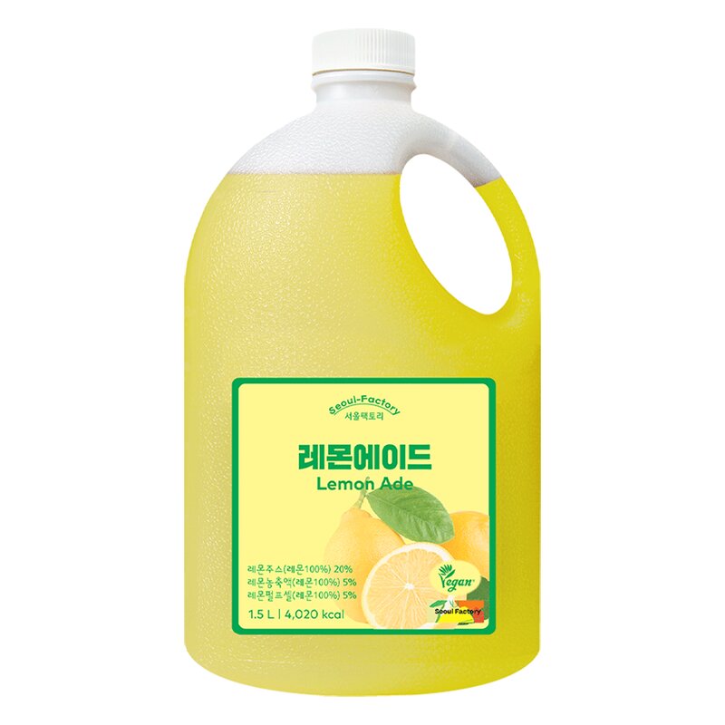 서울팩토리 레몬에이드, 1.5L, 1개