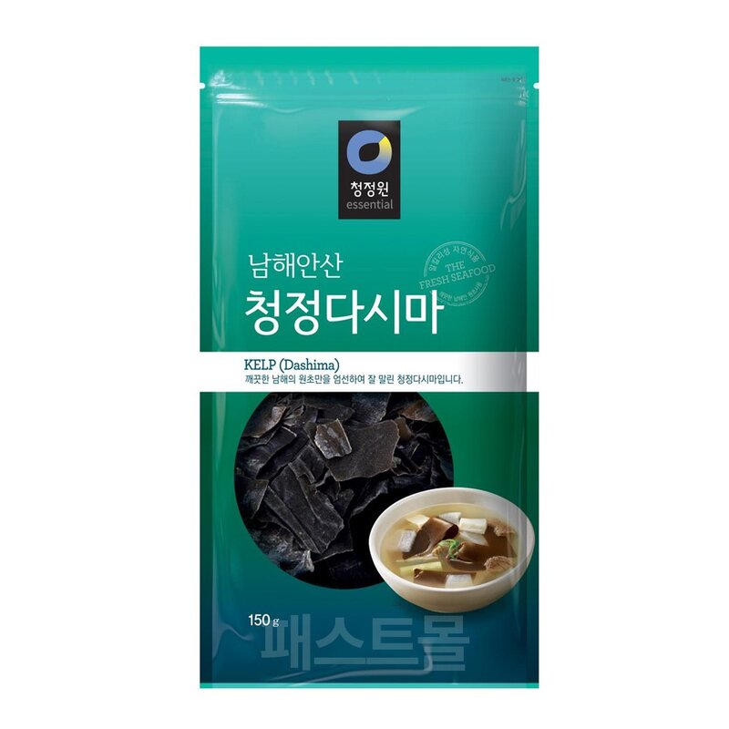 청정원 남해안산 청정다시마, 1개, 150g