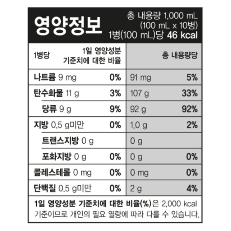 한삼인 산삼배양근 골드, 1L, 1개