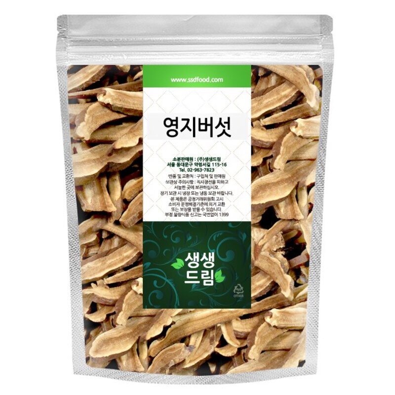 영지버섯 500g 중국산, 단품, 1개