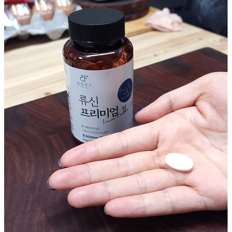 [빌립푸드] 류신 단백질 프리미엄 6 000mg, 60정, 3개