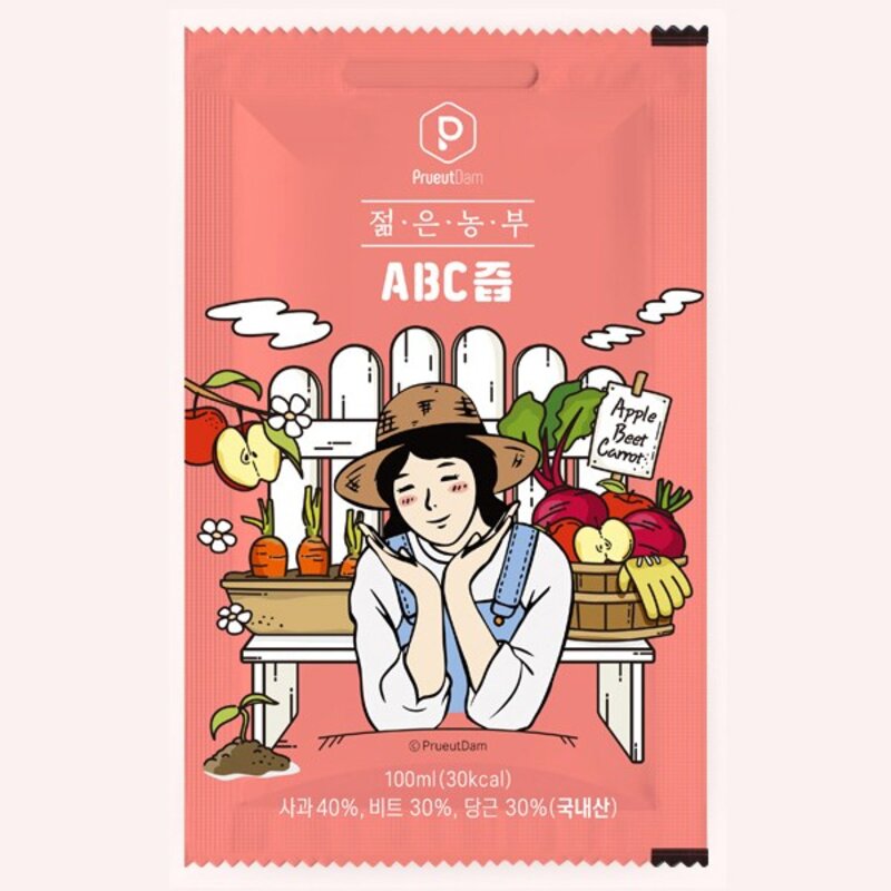 푸릇담 젊은농부 ABC즙, 3L, 2개