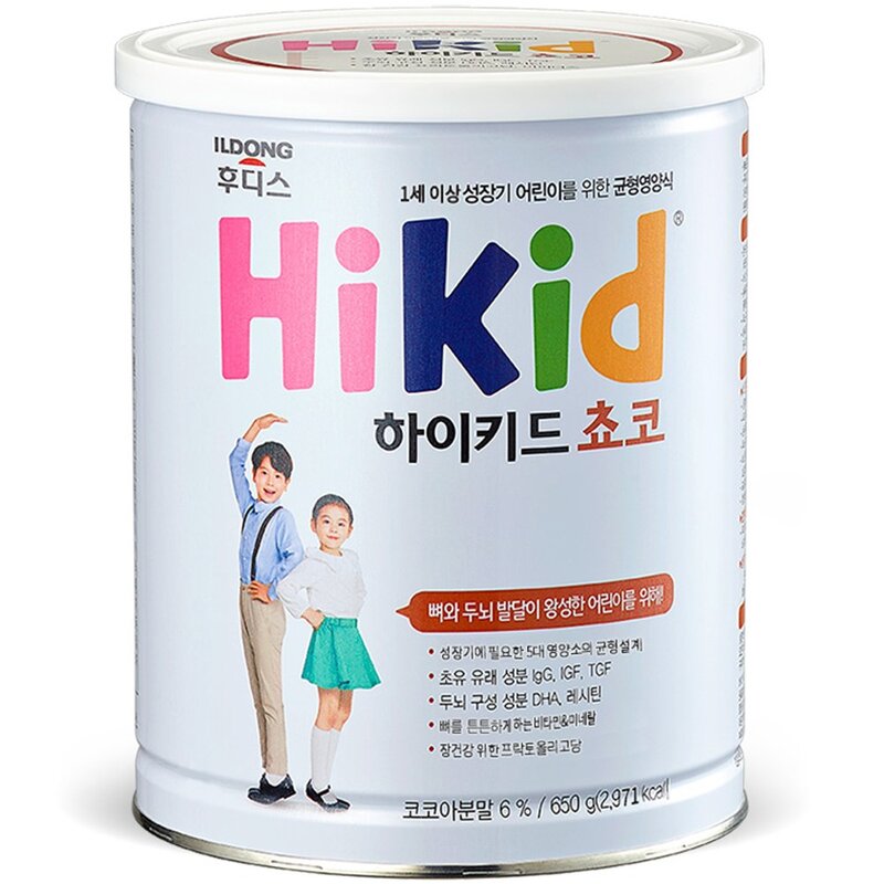 일동후디스 하이키드 밀크, 600g, 2개