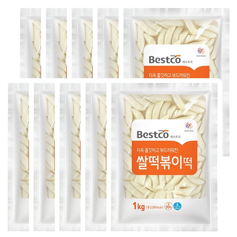 베스트코 쌀 떡볶이떡, 1개, 2kg