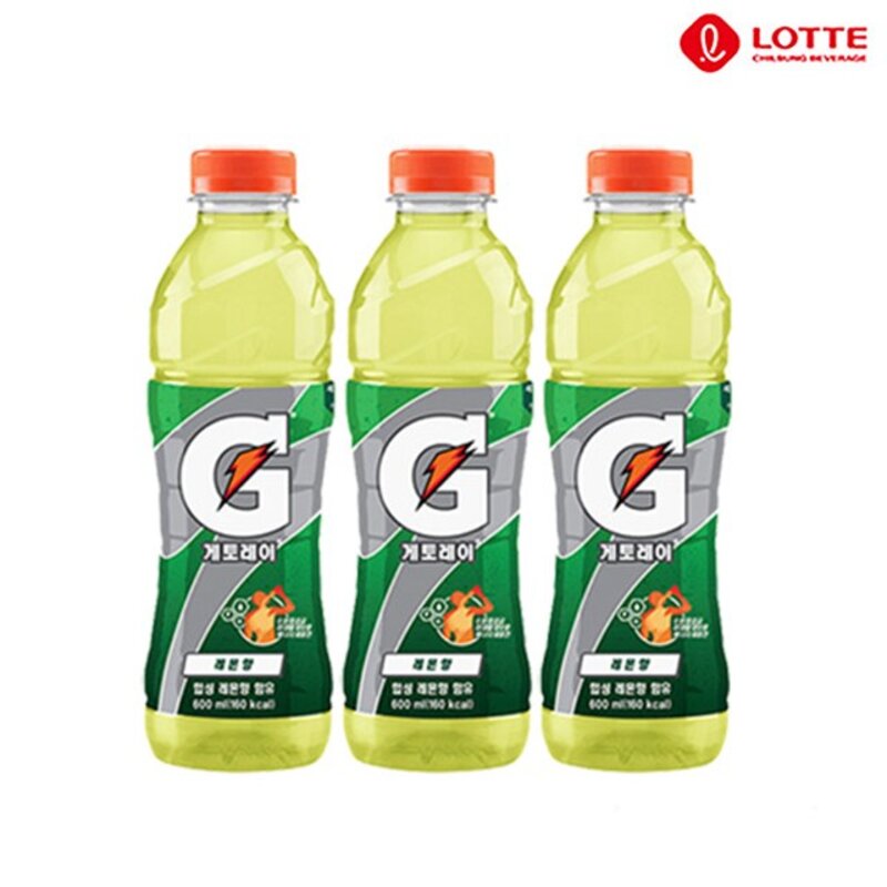 게토레이 레몬 600ml 20개