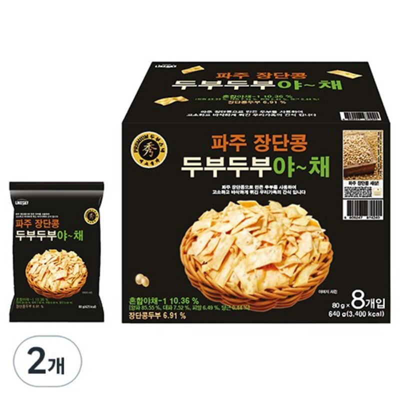 두부두부야채, 640g, 1개