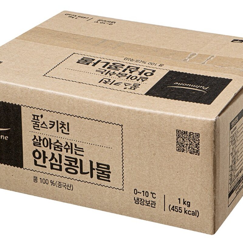 풀무원 풀스키친 살아숨쉬는 안심 콩나물, 1kg, 1개