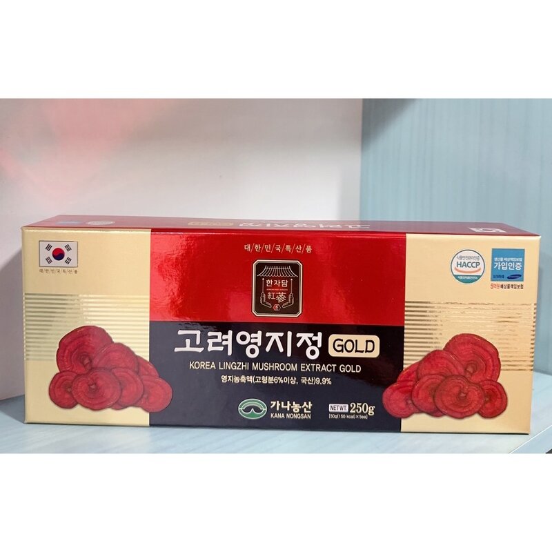 고려영지정 GOLD 1세트 x 250g ( 50g x 5병), 5개