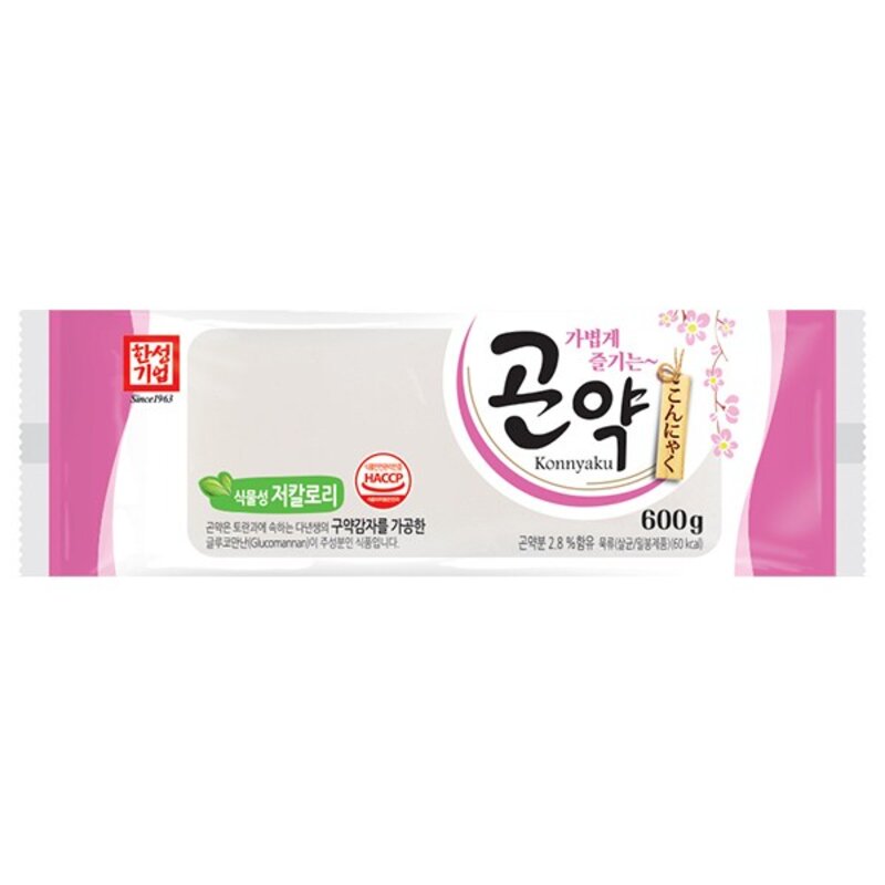 한성기업 곤약, 600g, 1개