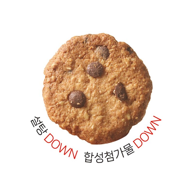 쿡앤베이크 설탕을 줄인 통밀 쿠키믹스 500g, 1개