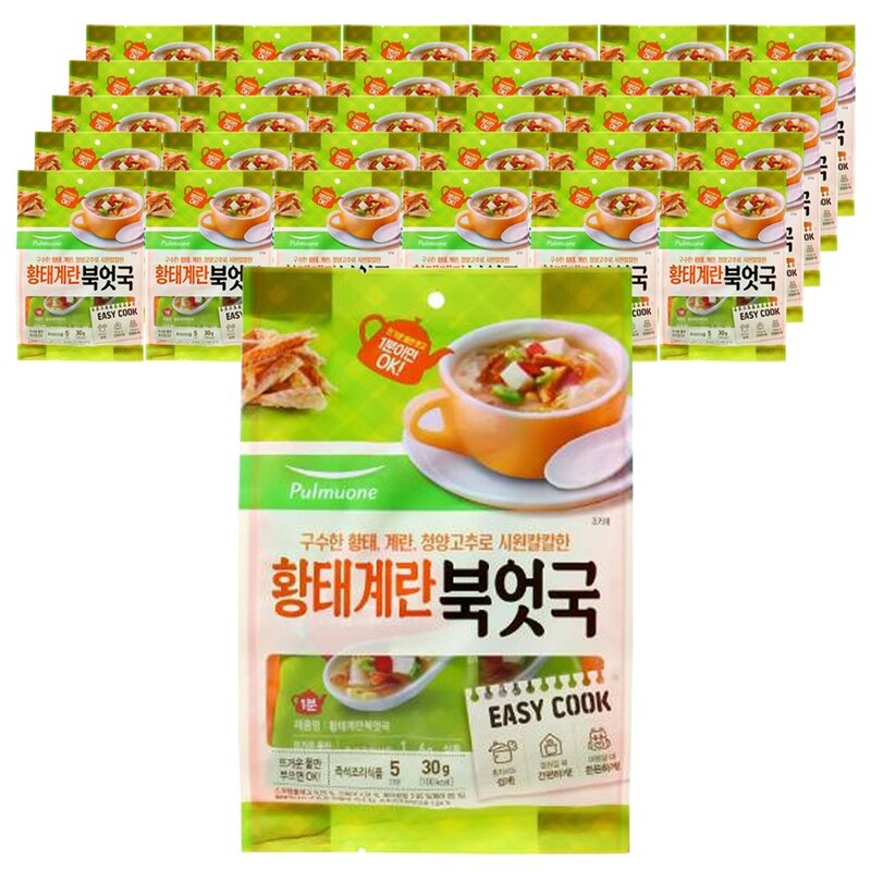 풀무원 황태계란북엇국, 30g, 1개