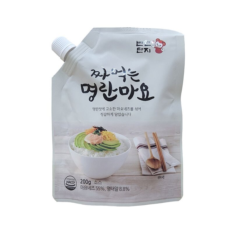 반찬단지 짜먹는 명란마요 200g, 2개