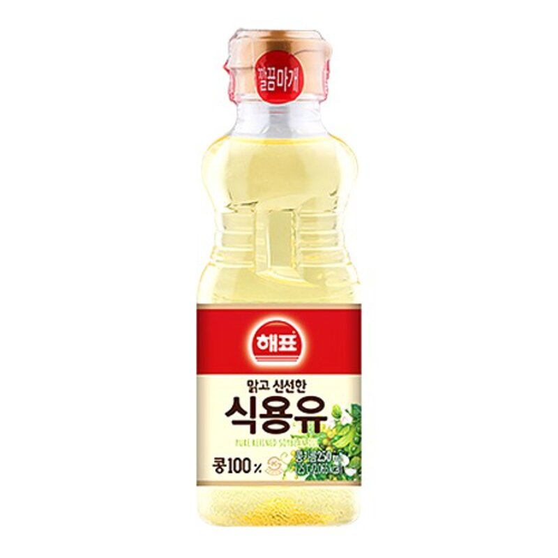 해표 콩기름 식용유, 900ml, 1개