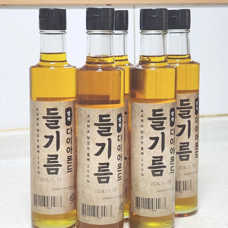 오메가3 함유 다이아몬드 생들기름 저온압착 300ml 신수코리아, 1개