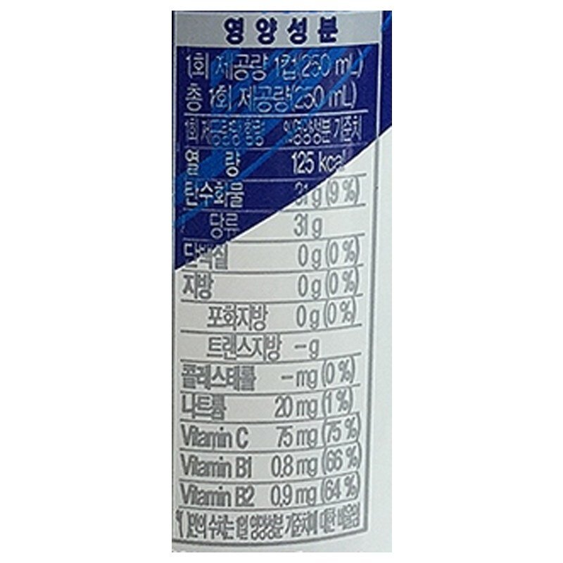 맥콜 일화, 250ml, 60개