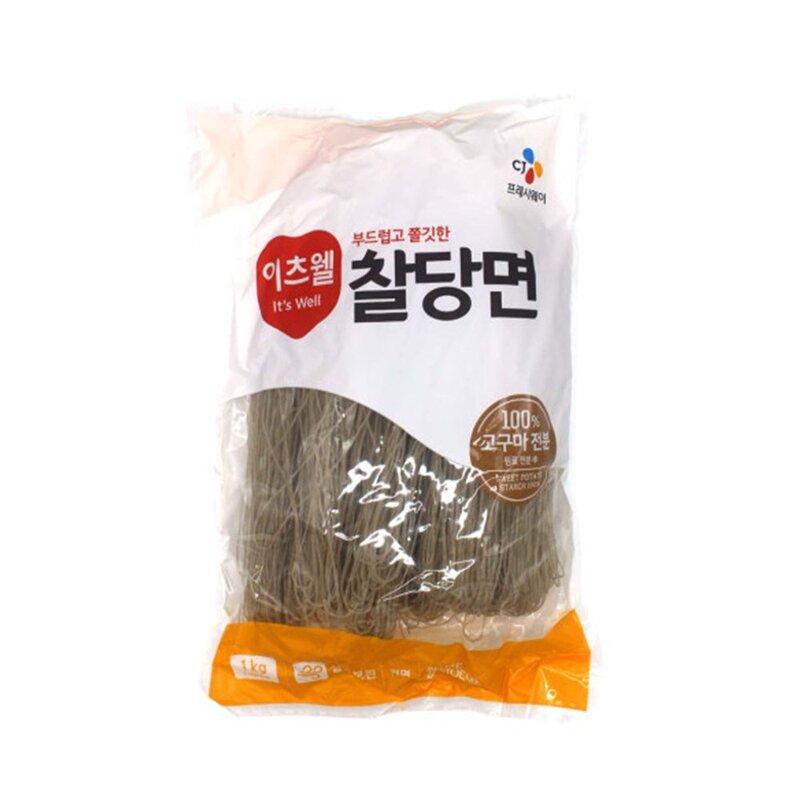 (무)CJ이츠웰 찰당면1kg, 1kg, 1개