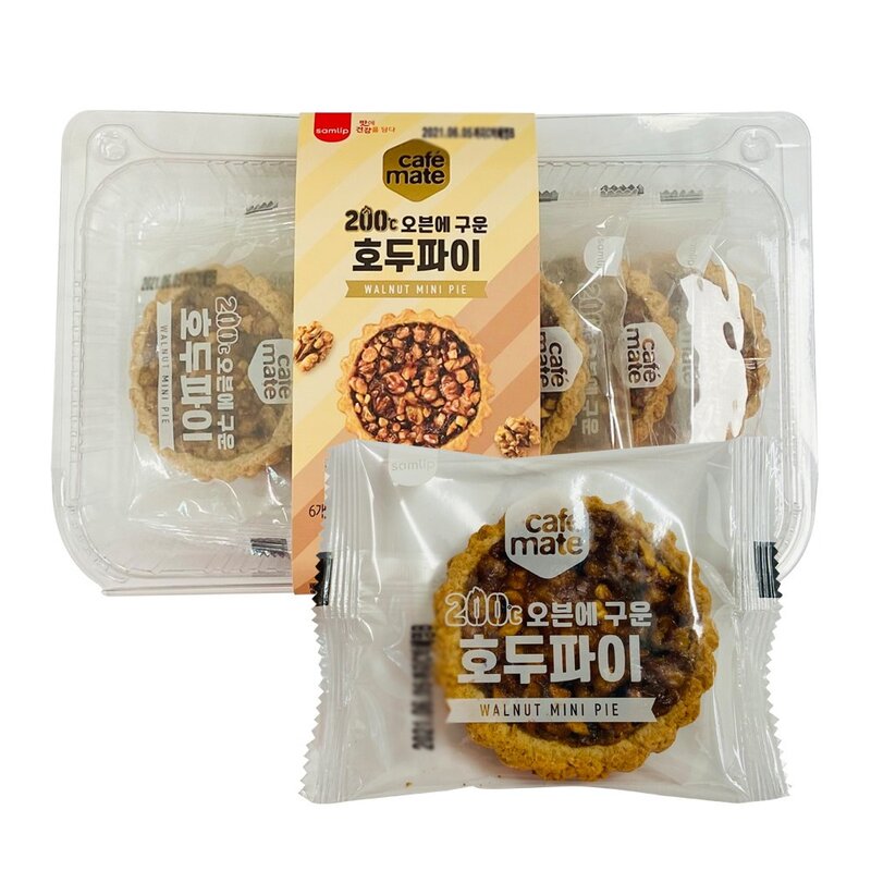 삼립 오븐에 구운 호두파이 40g, 38g, 12개