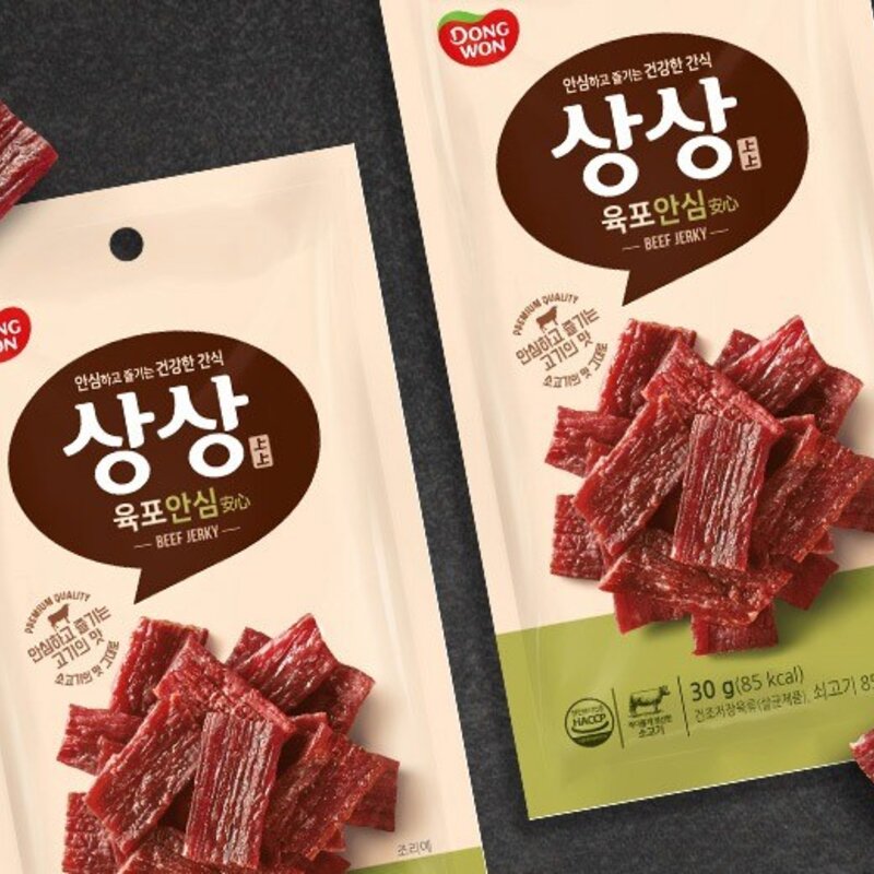 상상육포 안심, 30g, 6개