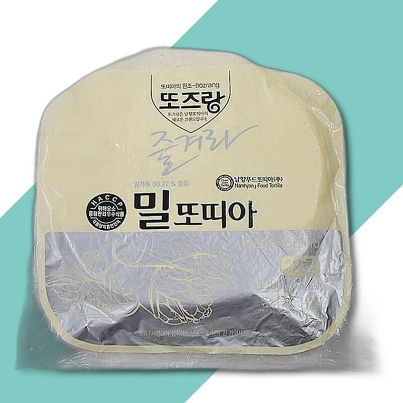 또즈랑 밀또띠아 12호 1200g 냉동식품 밀또띠아 또띠아 간식 가공식품, 780g, 1개