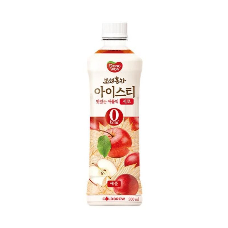 동원 보성홍차 아이스티 제로 애플티 500ml 12개, 기본