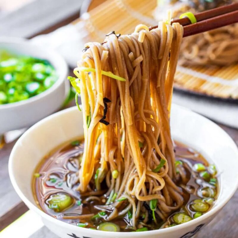 전국 맛집 [봉평메밀마당] - 국산 메밀국수 5~6인분, 1kg, 1개, 비빔막국수 6인분(+소스)