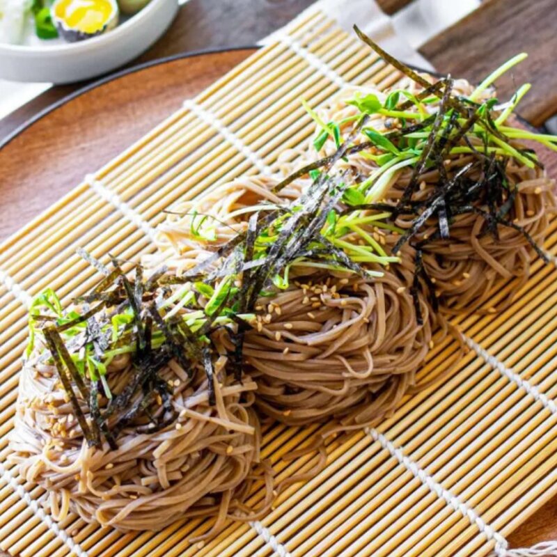 전국 맛집 [봉평메밀마당] - 국산 메밀국수 5~6인분, 1kg, 1개, 비빔막국수 6인분(+소스)