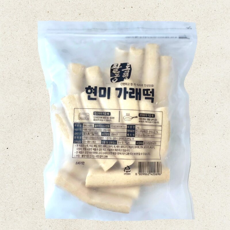 대왕 현미가래떡, 1개, 1kg