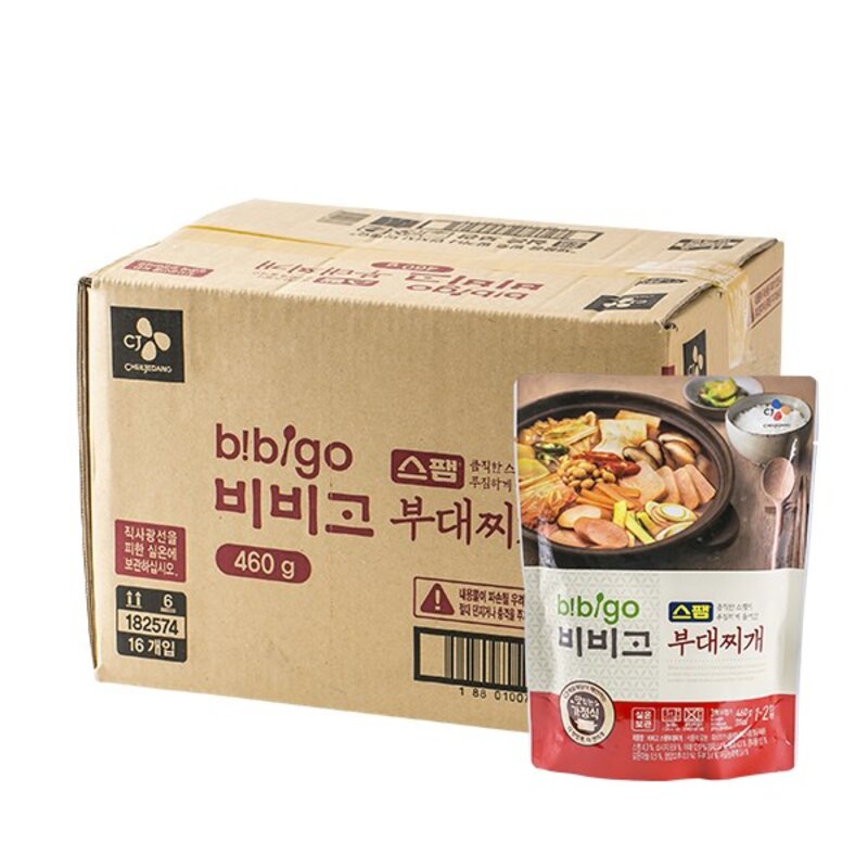 비비고 스팸 부대찌개, 460g, 6개