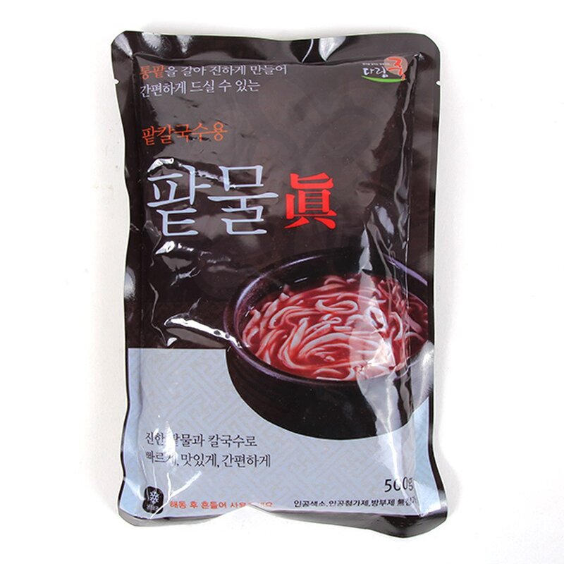 다림 통팥을 갈아 만든 팥물 진 500g 500g 1개