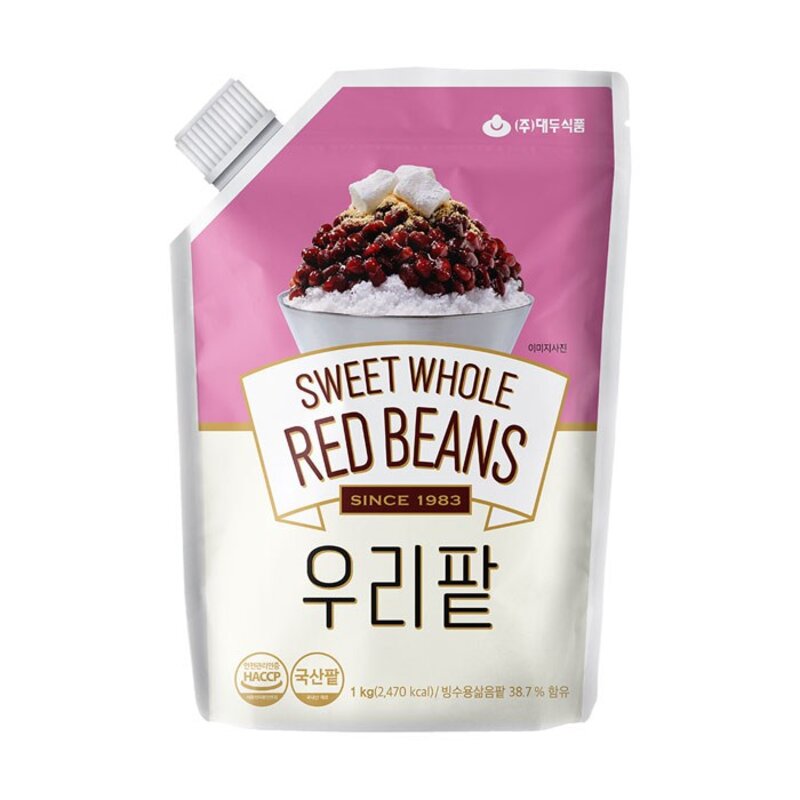 화과방 우리팥파우치 1kg 국산팥 1kg 1개