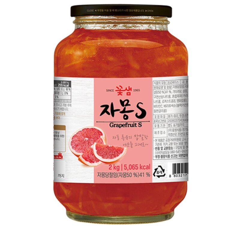 꽃샘 자몽S, 2kg, 1개입, 6개