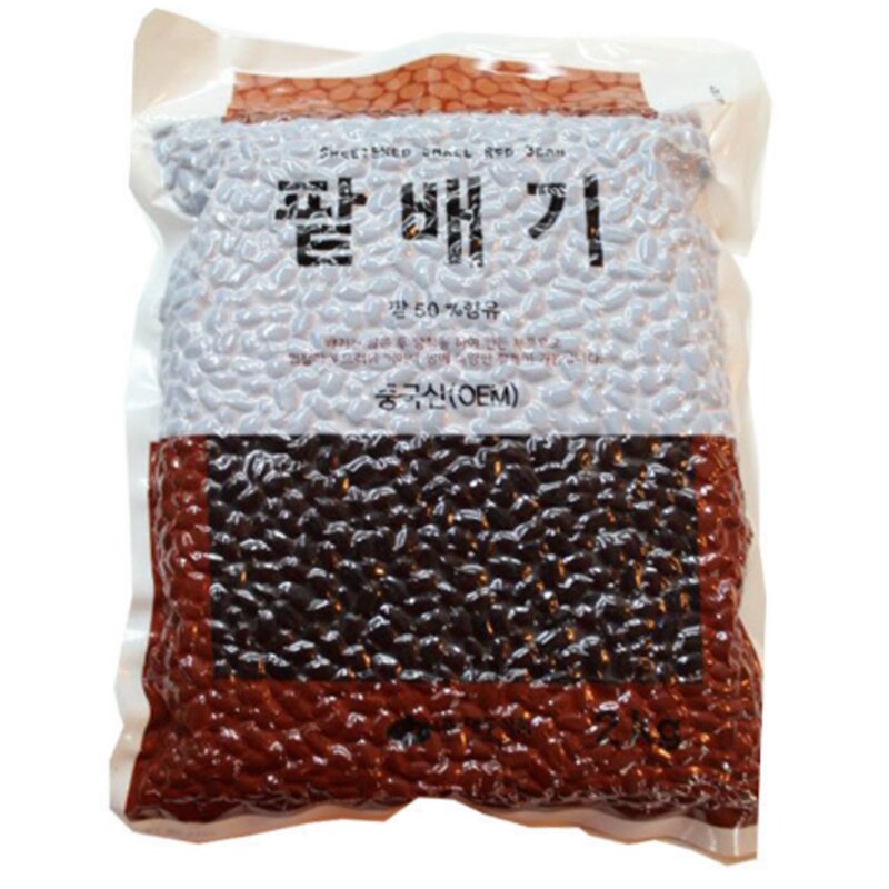 대두식품 팥배기 2kg 1개