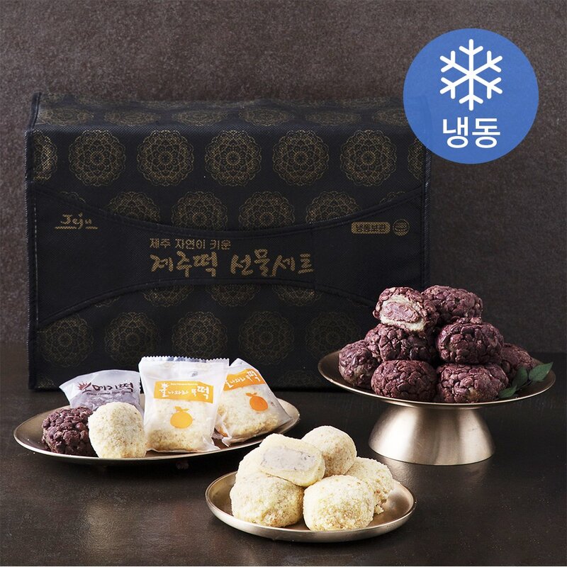 블루탐 오메기떡 혼합 세트 60g x 40p 냉동