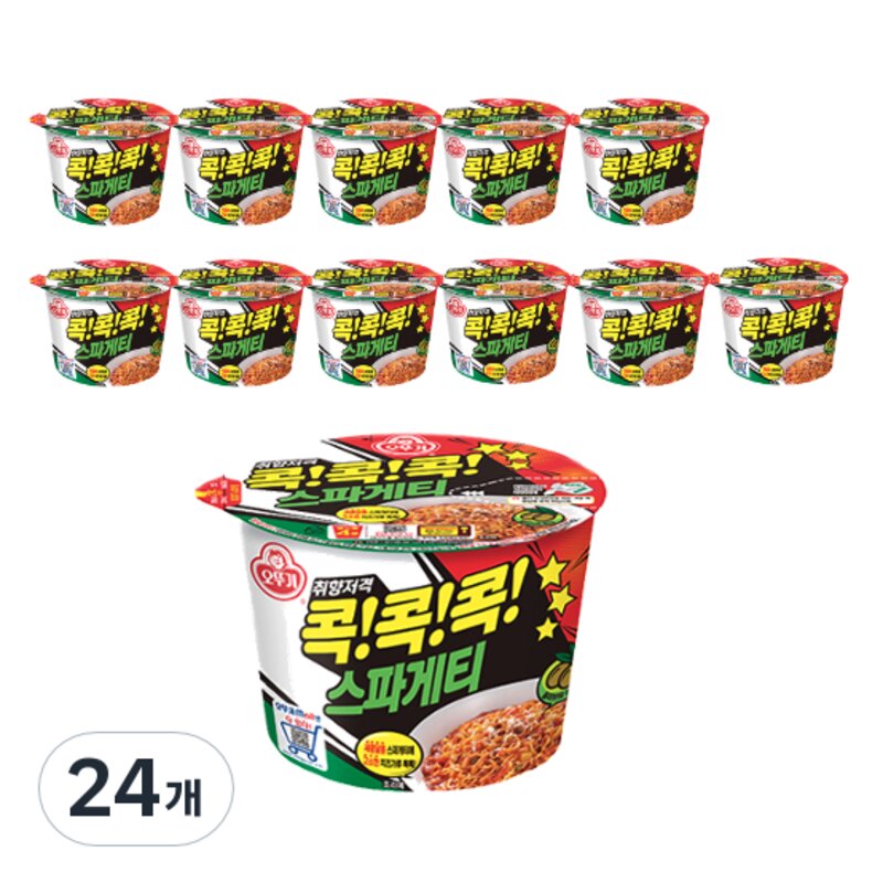 오뚜기 콕콕콕 스파게티 120g 24개