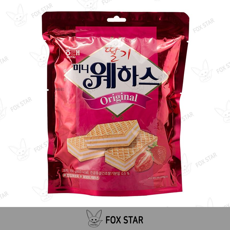 미니 웨하스 크림 150g x 3p  딸기 150g x 3p 세트