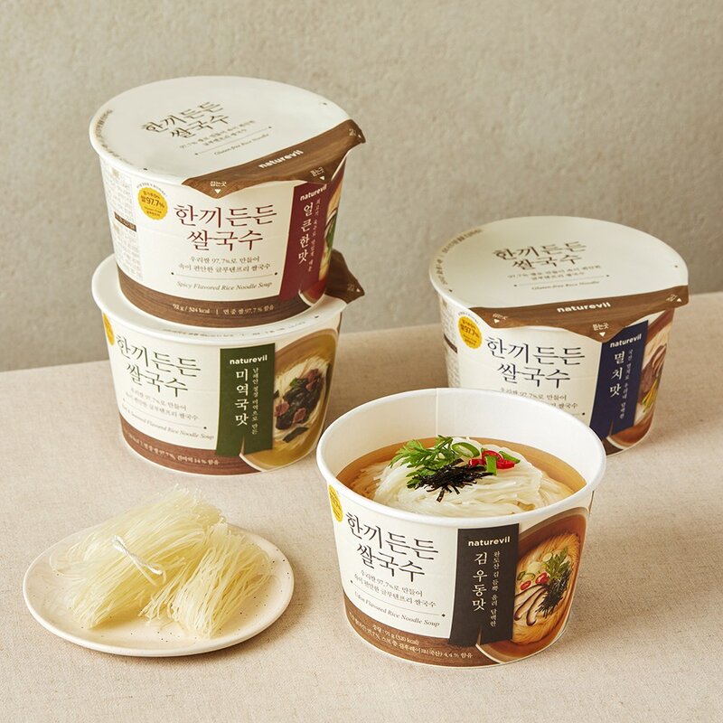 한끼든든 쌀국수 멸치맛 92g 12개