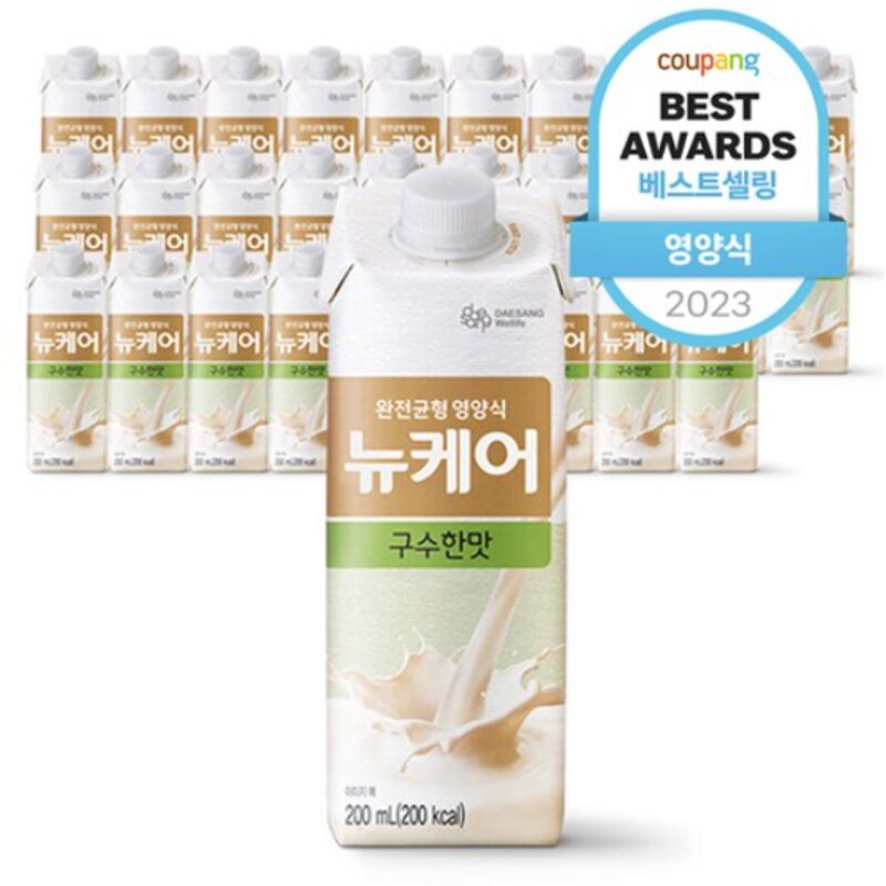 대상웰라이프 뉴케어 구수한맛, 200ml, 210개