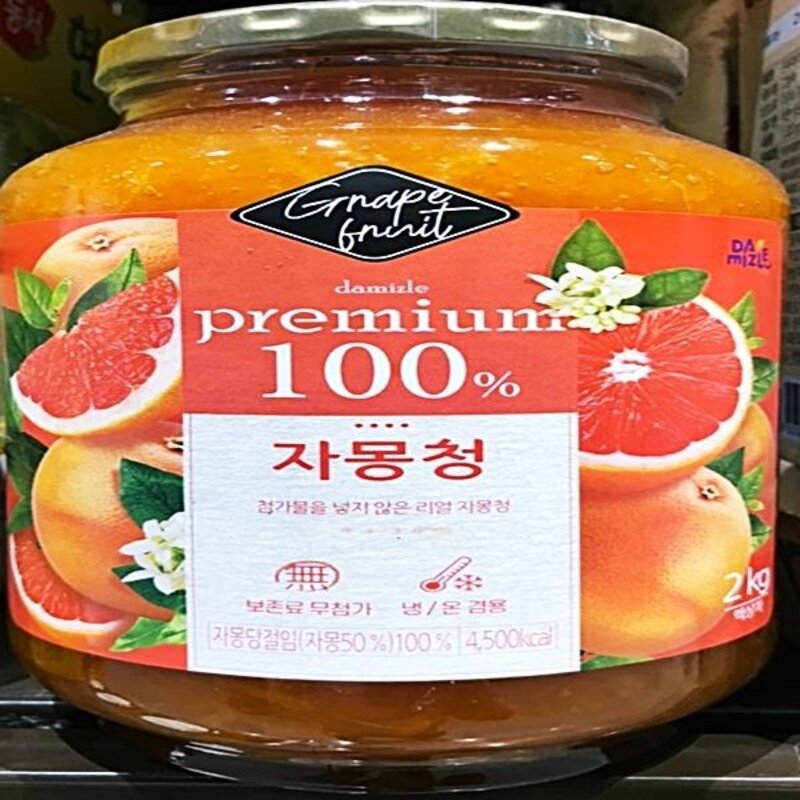 New 프리미엄 자몽청 2KG