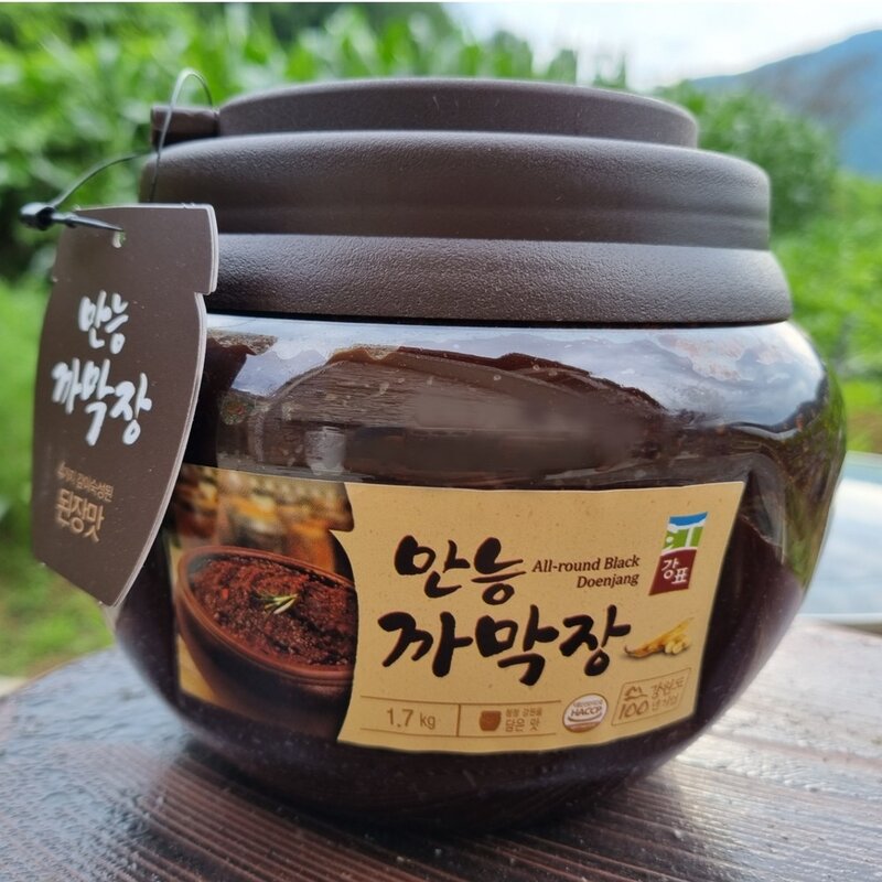 강원도 막장 만능 까막장 재래식 시골 된장 1.7kg