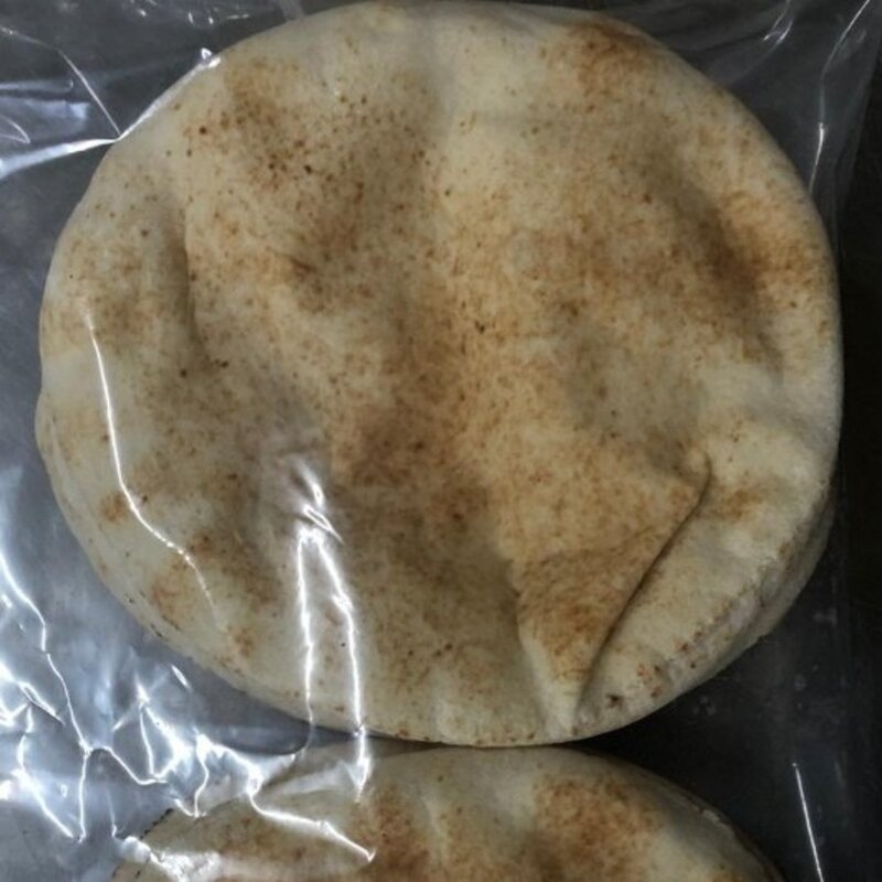 터키 라바쉬 피타터키난Naan 7인치 화덕 씬피자 도우 Khobez Arab Bread 54g 32개