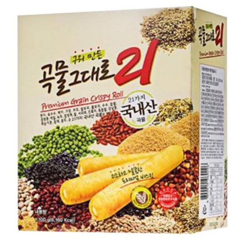 곡물그대로21 크리스피롤 1.1kg 3개