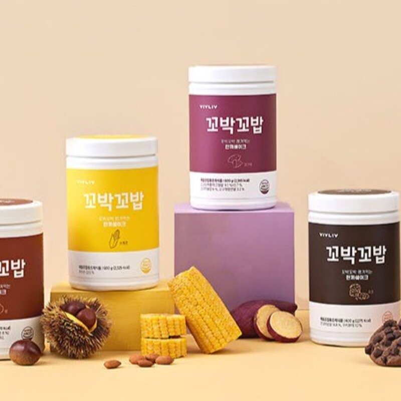 비브리브 꼬밥꼬밥 초코 다이어트쉐이크, 600g, 1개