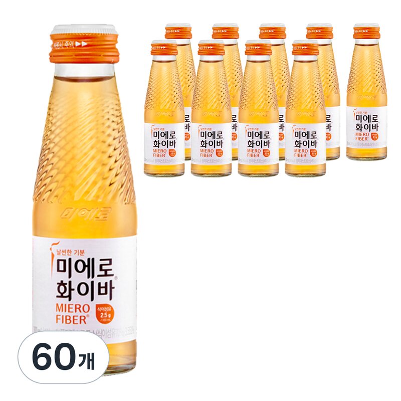 현대약품 미에로화이바, 100ml, 60개