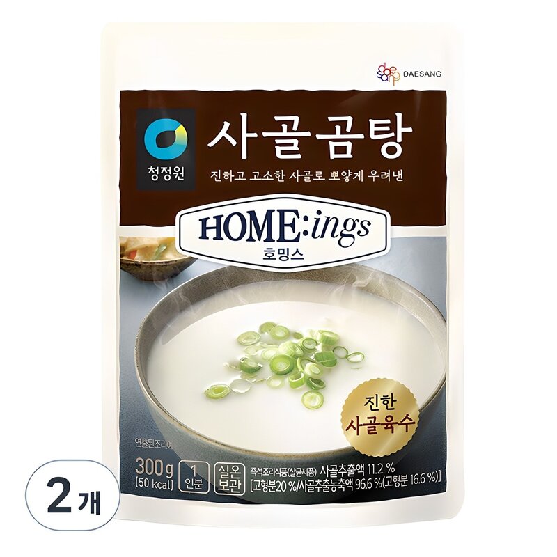 호밍스 사골곰탕, 300g, 2개