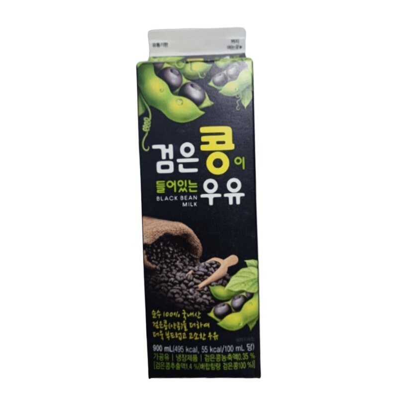 푸르밀 검은콩이 들어있는 우유 두유, 900ml, 1개