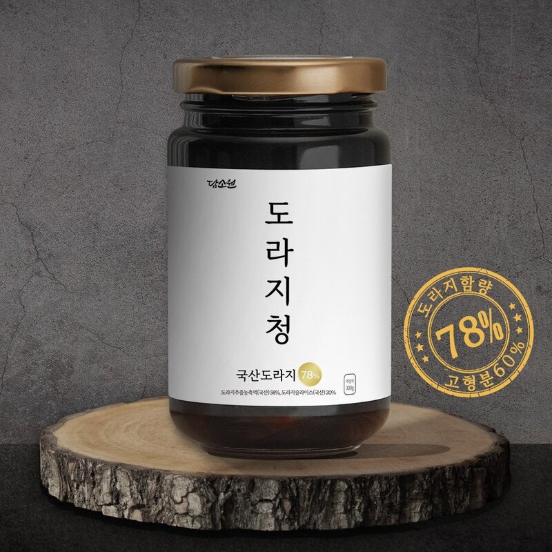 담소원 배 도라지청, 1개입, 300g, 1개