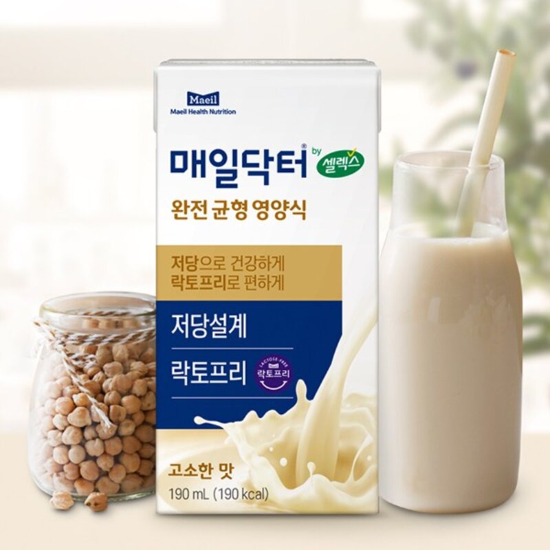 셀렉스 매일닥터 완전균형영양식 고소한맛, 190ml, 24개